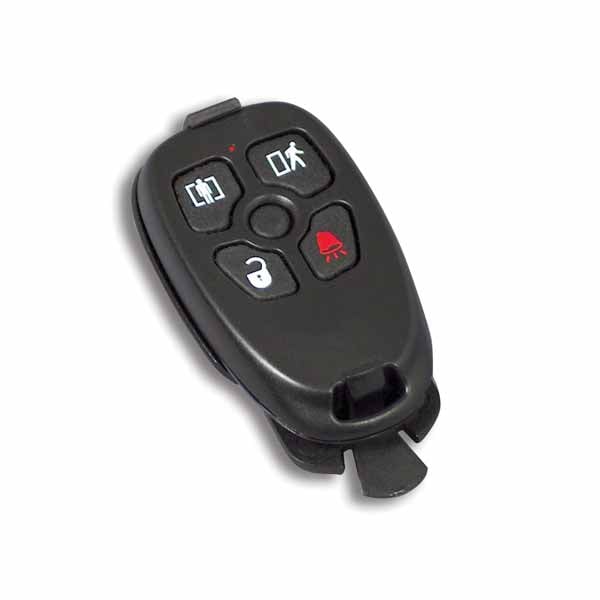 DSC WS4939 - Llavero de 4 botones programables Inalámbrico con frecuencia 433 Mhz compatibles con Power Series  Impassa y Maxsys