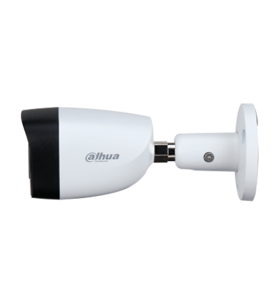 Dahua HAC-HFW2501CM-A - Cámara Ballet de 5 megapíxeles/ Serie Pro/ Lente 3.6mm/ 92 Grados de Apertura/ Micrófono Integrado/ IR de 30 Metros/ WDR 120dB/ 3D NR/ IP67