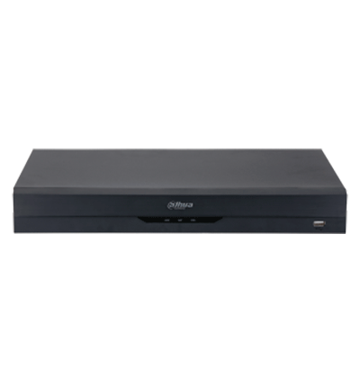 DAHUA XVR5216A-4KL-I3 - DVR de 16 Canales 4k/ WizSense/ H.265+/ 16 Canales HDCVI+16 IP/ Hasta 32 Ch IP/ 2 Ch de Reconocimiento Facial/ SDM Plus/ Protección Perimetral/ 2 SATA de hasta 10TB/ 16&3 E&S de Alarmas/ 4 Canales de Audio/ IoT/ POS/