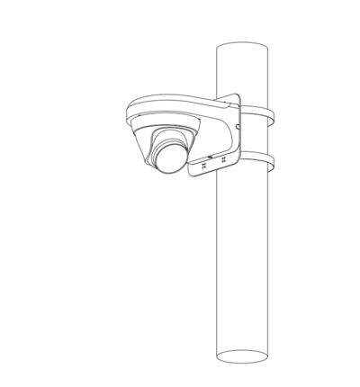 DAHUA IPC-HDW1239T1-A-LED-S5 - Camara IP Domo Full Color 2 Megapixeles/ Lente de 2.8mm/ 110 Grados de Apertura/ Microfono Integrado/ Luz Blanca de 15 Mts/ H.265/ IP67/ PoE/ DWDR/