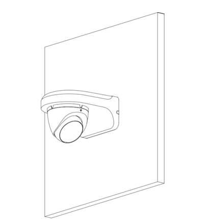 Dahua HAC-T2A21N-28: Cámara domo de 2MP 1080p lente de 2.8mm con ángulo de visión de 100 grados IR de 20m carcasa metálica protección IP67. Compatible con CVI TVI AHD CVBS/ #VolDH