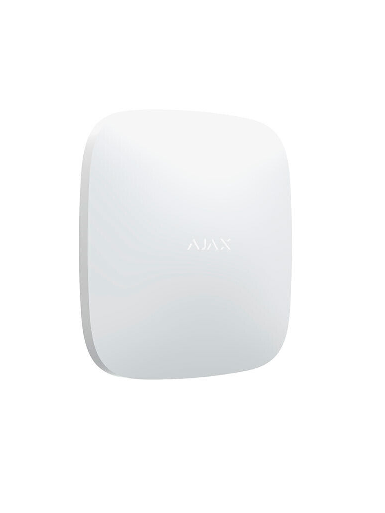 AJAX KIT RESIDENCIAL - Panel de alarma Hub2Plus conexión Ethernet / WiFi / LTE APP “AJAX PRO” iOS y Android 1 sensor de movimiento 2 detectores para puerta o ventana 1 control remoto y una sirena interior inalámbrica color Blanco