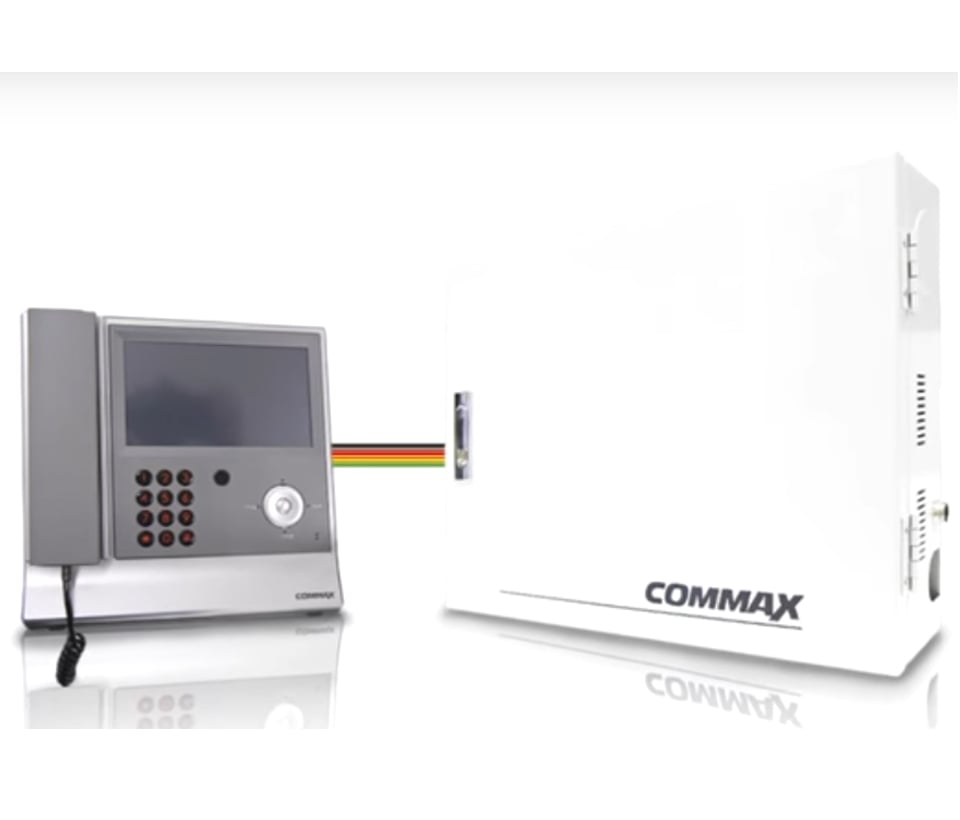COMMAX JNSPSM - Unidad Central para Sistema de Llamado de Enfermería con Salida de Voltaje 24VDC y Soporte para 32 Subestaciones JNS-4CS y un JNS-70MN