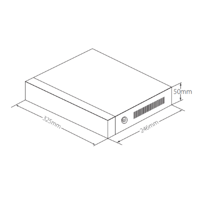 ZKTECO Z8608NF8F - NVR de 8 Megapixeles ( 4K ) / 8 Canales IP / Reconocimiento Facial / Compresión H.265+ / 2 Bahías de Disco Duro / Funciones Inteligentes / Salida de Video HDMI 4K / Entrada y Salida de Alarma / Servicio P2P