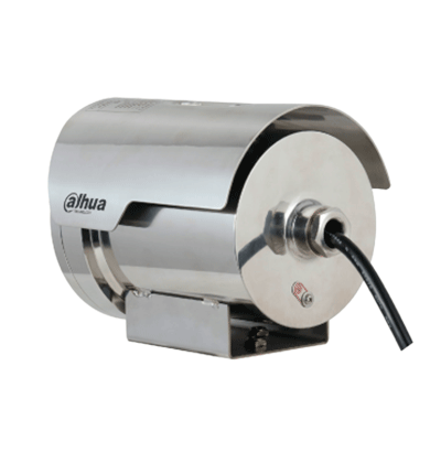 DAHUA DH-ECA3A1404N-HNRXB - Cámara IP antiexplosión de 4 MP con zoom óptico 4x H.265+ IR de 40m AI SMD Plus Starlight WDR 120dB IP68 y protección TVS 6000V. Máxima seguridad y visión superior en entornos extremos.