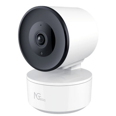 NGTECO NGC2301 - Cámara PT WiFi / 1080p / Distancia IR 5 metros / Detección de movimiento / Movimiento 355° horizontal 80° vertical / Almacenamiento Local y en la Nube / Control Remoto / Audio Bi-direccional / Funciona con Alexa #NG #ZK9 #MCI2