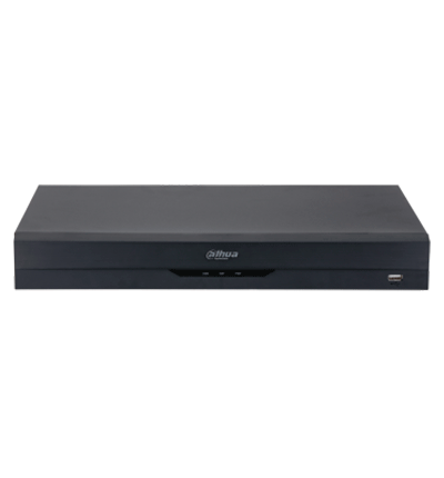 DAHUA XVR5216AN-I3 - DVR de 16 Canales de 5 Megapíxeles Lite/ WizSense/ H.265+/ 2 Bahías de Discos Duros/ 16 Canales + 8 Canales IP/ Hasta 24 Ch IP/ 2 Canales de Reconocimiento Facial/ Codificación IA/ SMD Plus/ Proteccion Perimetral/