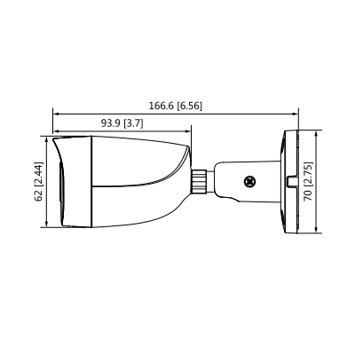 DAHUA KITXVR1B04-I+HFW1200CMA -Kit de 4 canales con cámaras de 2MP y audio. Incluye DVR Cooper-I WizSense con IA y H.265+ 4 cámaras metálicas con micrófono integrado 4 canales más 1IP o hasta 5 canales IP 4 canales SMD Plus y accesorios incluidos
