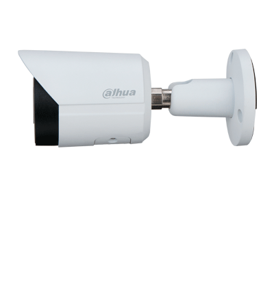 DAHUA IPC-HFW2441S-S - Camara IP Bullet de 4 Megapixeles/ WizSense/ Lente de 2.8mm/ 95 Grados de Apertura/ IR de 30 Metros/ SMD Plus/ Microfono Integrado/ WDR Real de 120 dB/ Ranura MicroSD/ IP67/ PoE/