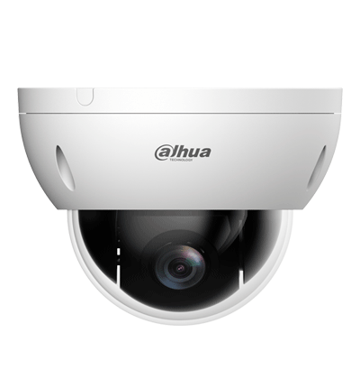 DAHUA SD22204DB-GNY - Cámara IP PTZ de 2 MP / WizSense/ 4x de Zoom óptico/ Starlight / Detección facial/ SMD 3.0/ Antivandálica IK10/ Exterior IP66/ Protección perimetral / Ranura para MicroSD/ PoE/ #HL