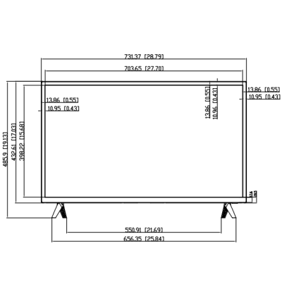 DAHUA DHI-LM32-F200 - Pantalla FHD de 32 pulgadas con resolución 1920×1080 diseñada para uso 24/7. Ofrece 240 cd/m² de brillo entradas HDMI VGA USB altavoces integrados y control remoto. #ProAccesorios #MCI2