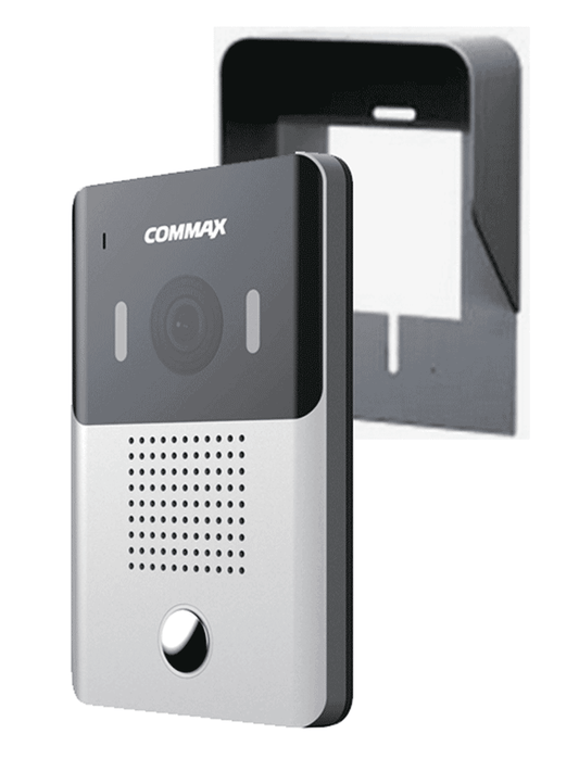 COMMAX RSDRC41CS - Cubierta metálica de protección contra el sol y lluvia  compatible con frentes de calle DRC4Y y DRC40K