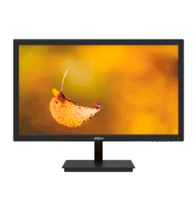 DAHUA DHI-LM19-L200 -Monitor Led de 19 Pulgadas/ Full HD/ Especial para Videovigilancia/ Trabajo 24/7/ Tiempo de Respuesta de 5ms/ Entrada HDMI&VGA/ Bajo Consumo de Energía/