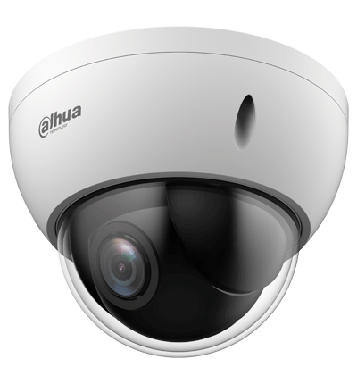 DAHUA SD22204DB-GNY - Cámara IP PTZ de 2 MP / WizSense/ 4x de Zoom óptico/ Starlight / Detección facial/ SMD 3.0/ Antivandálica IK10/ Exterior IP66/ Protección perimetral / Ranura para MicroSD/ PoE/ #HL