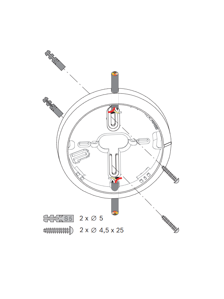BOSCH F_MSR320 BASE DE DETECTOR CONVENCIONAL CON RELE #MCI2
