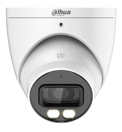 DAHUA HAC-HDW1239TN-IL-A - Camara Domo de 2 Megapixeles/ Iluminador Dual Inteligente+Full Color/ Lente de 2.8 mm/ 107 Grados/ Microfono Integrado/ WDR Real de 130 dB/ 40 Metros de Iluminación IR y Visible/ IP67/ #MCI2