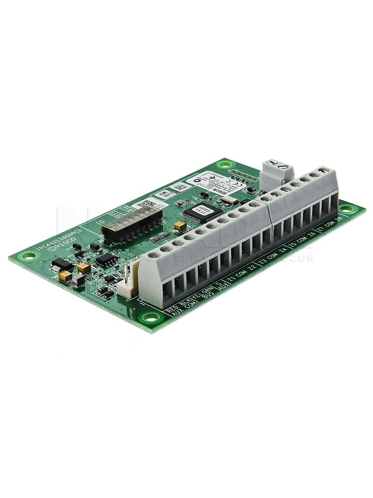RISCO RP432EZ8 - Expansor de 8 Zonas / Seleccion de Resistencias EOL / Compatible con LightSYS Plus+