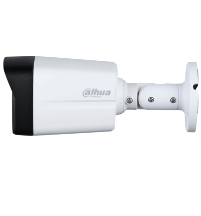 DAHUA HAC-HFW1239TLMN-IL-A - Camara Bullet de 2 Megapixeles/ Iluminador Dual Inteligente + Full Color/ Lente de 2.8 mm/ 107 Grados de Apertura/ Microfono Integrado/ 40 Metros de Iluminación IR y Visible/ WDR Real de 130 dB/ IP67/