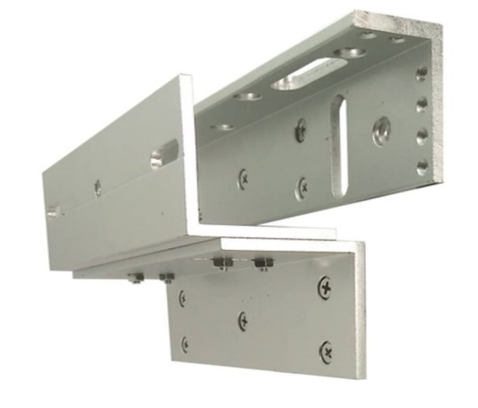 COMMAX DP2LMB1805PAK - Paquete de audioportero con apertura de puerta incluye cerradura magnética de 180 Kg o 350 lb y soporte de instalación en ZL