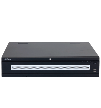 DAHUA DHI-NVR608RH-128-XI - NVR con tecnología Acupick y WizMind 128 canales 32MP 8HDD 1024Mbps. Clúster N+M RAID0/1/5/6/10 Hot Swap. Detección de rostros metadatos protección perimetral SMD Plus y soporte IA por cámara.