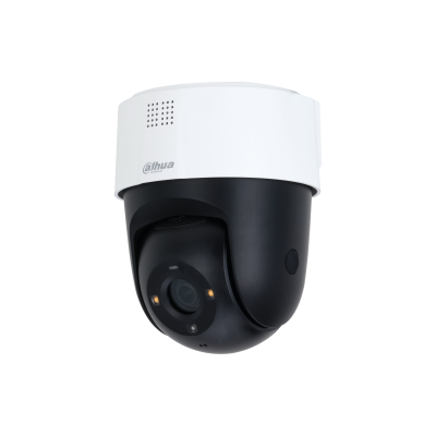 DAHUA SD2A500-GN-A-PV - Camara IP PT de 5 Megapixeles Full Color/ Disuasion Activa/ Lente Fijo/ Luz Blanca de 30 Metros/ IR de 30 Metros/ Smart H.265/ Ranura para MicroSD/ Audio Bidireccional con Altavoz Integrado/ IP66/ PoE/