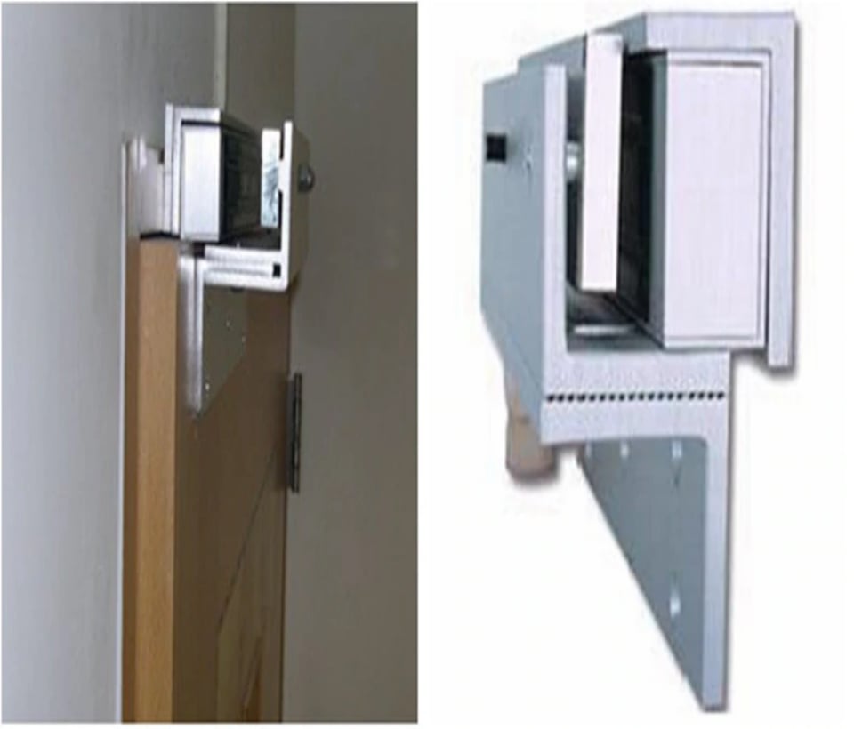 COMMAX DP2LMB1805PAK - Paquete de audioportero con apertura de puerta incluye cerradura magnética de 180 Kg o 350 lb y soporte de instalación en ZL