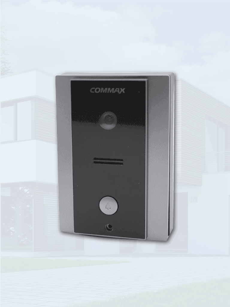 COMMAX CDV43K2DRC4LN - Kit de videoportero Commax a color con monitor de 4.3 pulgadas y auricular  frente de calle  comunicación con audio y video  función de apertura de puerta no requiere configuración