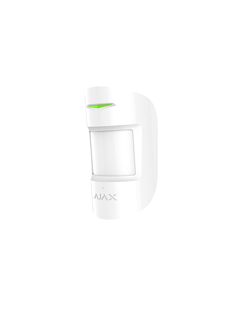 AJAX KIT STARTER - Panel de alarma Hub2Plus conexión Ethernet / WiFi / LTE APP “AJAX PRO” iOS y Android 1 sensor de movimiento y 1 detector de puerta o ventana con entrada auxiliar en color blanco