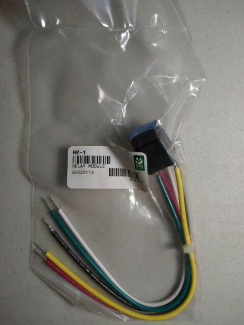 DSC RM1 - Módulo Relevador Único con Cables de Alambre voltaje de operación 12 VDC @33.3mA