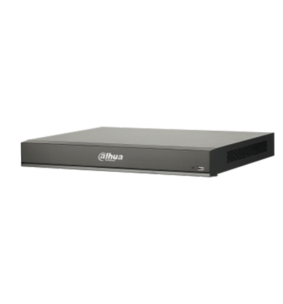 DAHUA DHI-NVR5216-8P-I/L - NVR de 16 Canales 4k/ WizMind/ 8 Puertos PoE/ H.265+/ 4 Canales de Reconocimiento Facial/ 20 Bases de Datos de Rostros/ 2 Bahías de Discos Duros/ Rendimiento de 320 Mbps/ 4&2 E&S de Alarmas