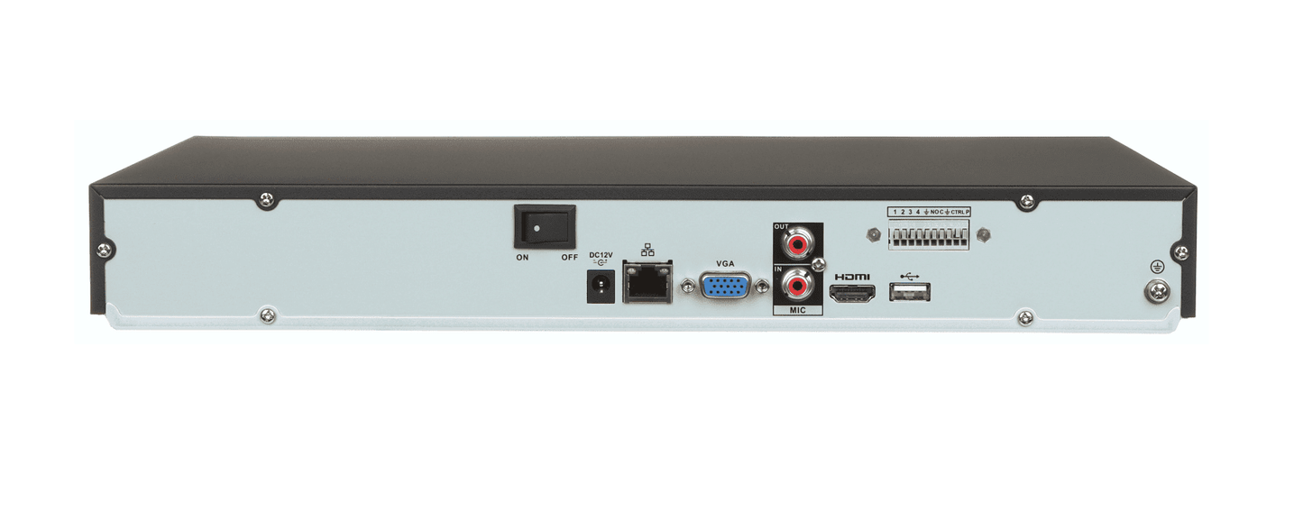 DAHUA NVR4232-4KS2/L - NVR De 8 Megapixeles/ 4k/ 32 Canales IP/ Rendimiento de160 Mbps/ Smart H.265+/ 2 Bahías de Discos Duros de Hasta 10 TB/ HDMI&VGA/ 4&2 E&S de Alarmas/ Soporta Camaras WizSense