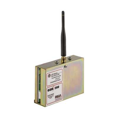 Comunicador GSM/GPRS para paneles PIMA. Permite envío de SMS  Llamadas o Datos. Compatible con la central SENTRY de PIMA