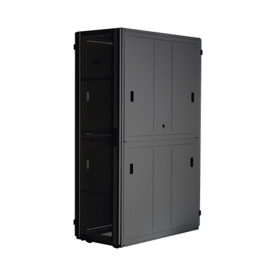 Gabinete FlexFusion™ XGL (Light) para Centros de Datos 42 UR 800 mm de Ancho 1070 mm de Profundidad Fabricado en Acero Color Negro