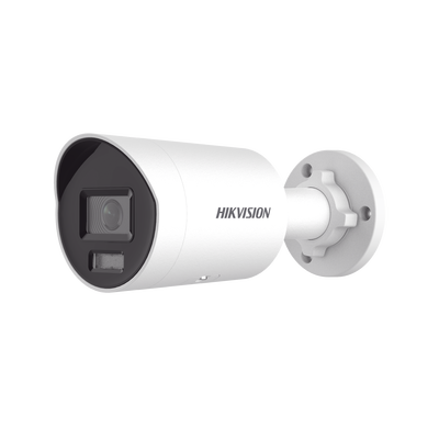 Bala IP 8 Megapixel / Lente 2.8 mm / Dual Light (40 mts IR + 40 mts Luz Blanca / Microfono Integrado / Exterior IP67 / WDR 130 dB / Videoanaliticos (Filtro de Falsas Alarmas) / Captura Facial