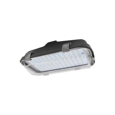 Luminaria LED para alumbrado publico de 45 watts de 12/24 Vcc incluye tempocontrolador 5040 Lm