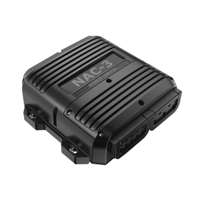 Computadora de Piloto Automático NAC-3 para Embarcaciones Mayores a 10 Metros / Salida de Alta Corriente / Tecnología Virtual Rudder Feedback / Compatible con NMEA 2000 y NMEA 0183 / Continuum Steering