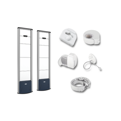 Kit de Arcos EAS para Protección de Ropa Botellas con Accesorios RX TX 8.2 MHz hasta 1.8 m