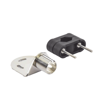 Soporte para antenas marinas con adaptadores de nailon para ajustarse a rieles cuadrados o redondos verticales u horizontales de 7/8" 1" y 11/4"