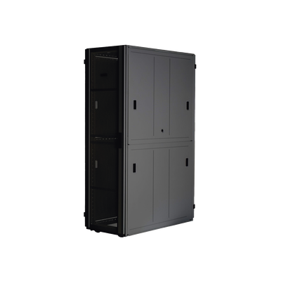 Gabinete FlexFusion™ XGL (Light) para Centros de Datos 42 UR 600 mm de Ancho 1200 mm de Profundidad Fabricado en Acero Color Negro