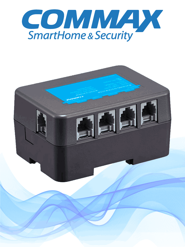 COMMAX CMD101BU - Distribuidor de Piso para sistema de apartamentos con videoporteros compatible con frente cmx104052  permite comunicación con estación de guardia y monitores CMV43A  alimentación con RF2A/  complejo