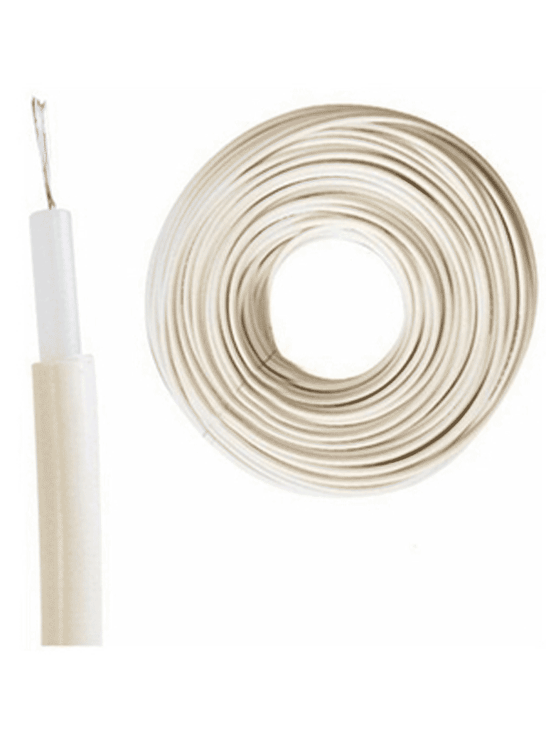KCAB001 - Cable bujía Marca YONUSA o doble aislado para cercos eléctricos / Multifilar 22 AWG / Bobina de 20 Mts/ #MásVendido