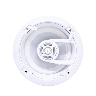 Ghost series altavoz de 3 vías de plafón 9in diseño trugrip sin herramientas woofer de polipropileno blanco 150w 8ohms