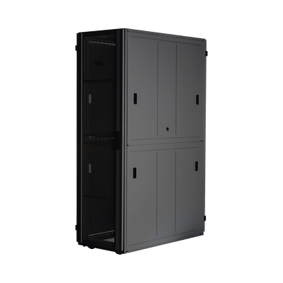 Gabinete FlexFusion™ XGL (Light) para Centros de Datos 42 UR 800 mm de Ancho 1200 mm de Profundidad Fabricado en Acero Color Negro