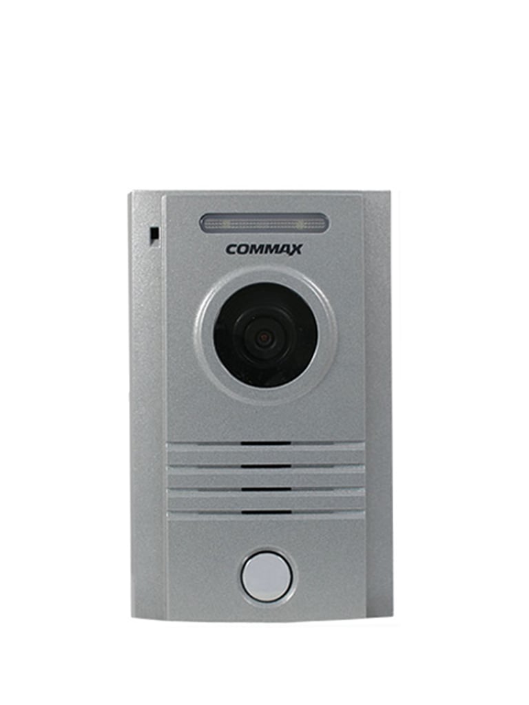 COMMAX DRC40KRS - Paquete de frente de calle modelo DRC40K y cubierta de metal para mayor protección contra la luz del sol y la lluvia