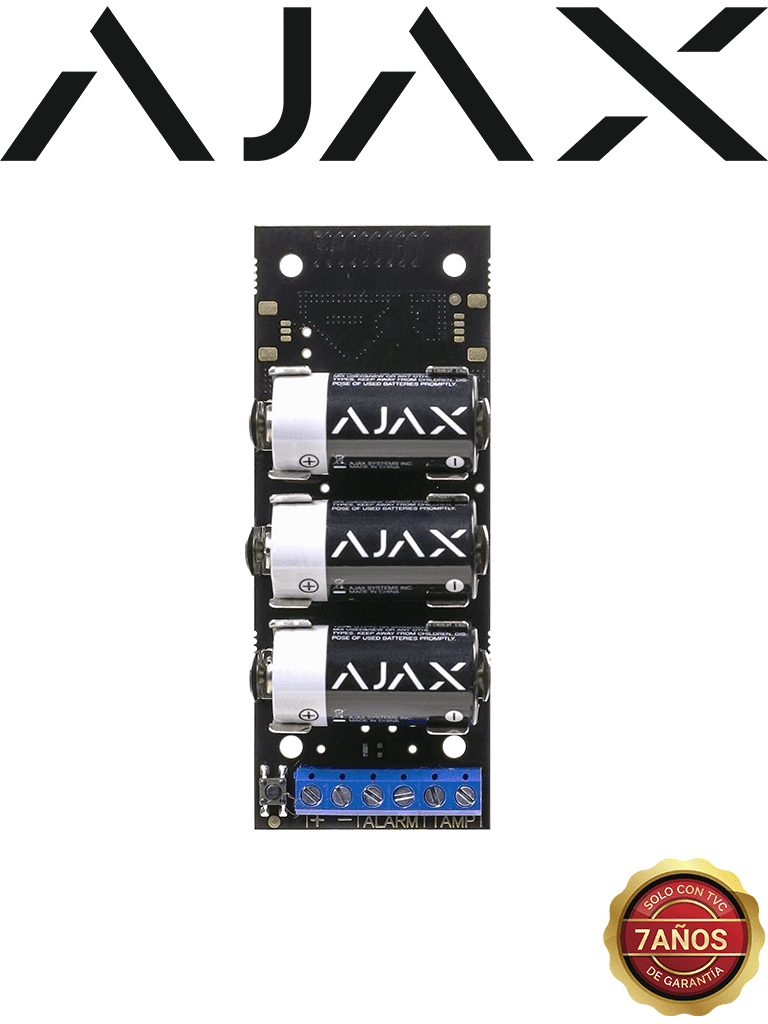 AJAX Transmitter - Módulo para integrar un detector o un dispositivo cableado de terceros con Ajax (28318.18.NC3)