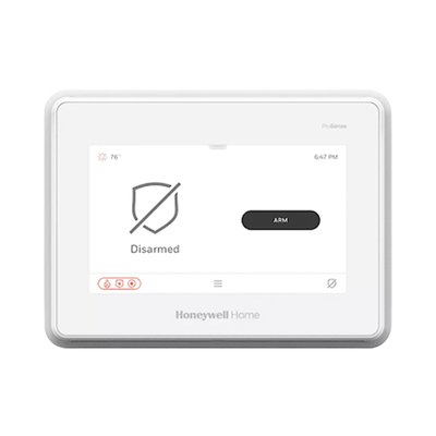 Sistema de Alarma con Pantalla Touch de 7" Compatible con sensores Inalambricos DSC Bosh 2GIG ITI y Serie 5800 agregando el modulo PROTAKEOVER