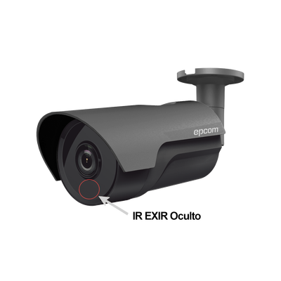 Bullet TURBOHD 1080p / Gran Cobertura / Lente 3.6 mm / Climas Extremos / IR EXIR Inteligente 40 mts / Exterior IP66