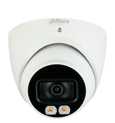 DAHUA HAC-HDW1200T-IL-A - Camara Domo de 2 Megapixeles/ Iluminador Dual Inteligente + Full Color/ Lente de 2.8 mm/ 102 Grados de Apertura/ Microfono Integrado/ 40 Metros de Iluminacion IR y Visible/ dWDR/ IP67/ Super Adapt/