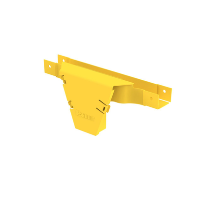 Accesorio en T con Conexión Horizontal y Bajada Vertical a 90º Para Canaletas FiberRunner™ 2x2 Color Amarillo