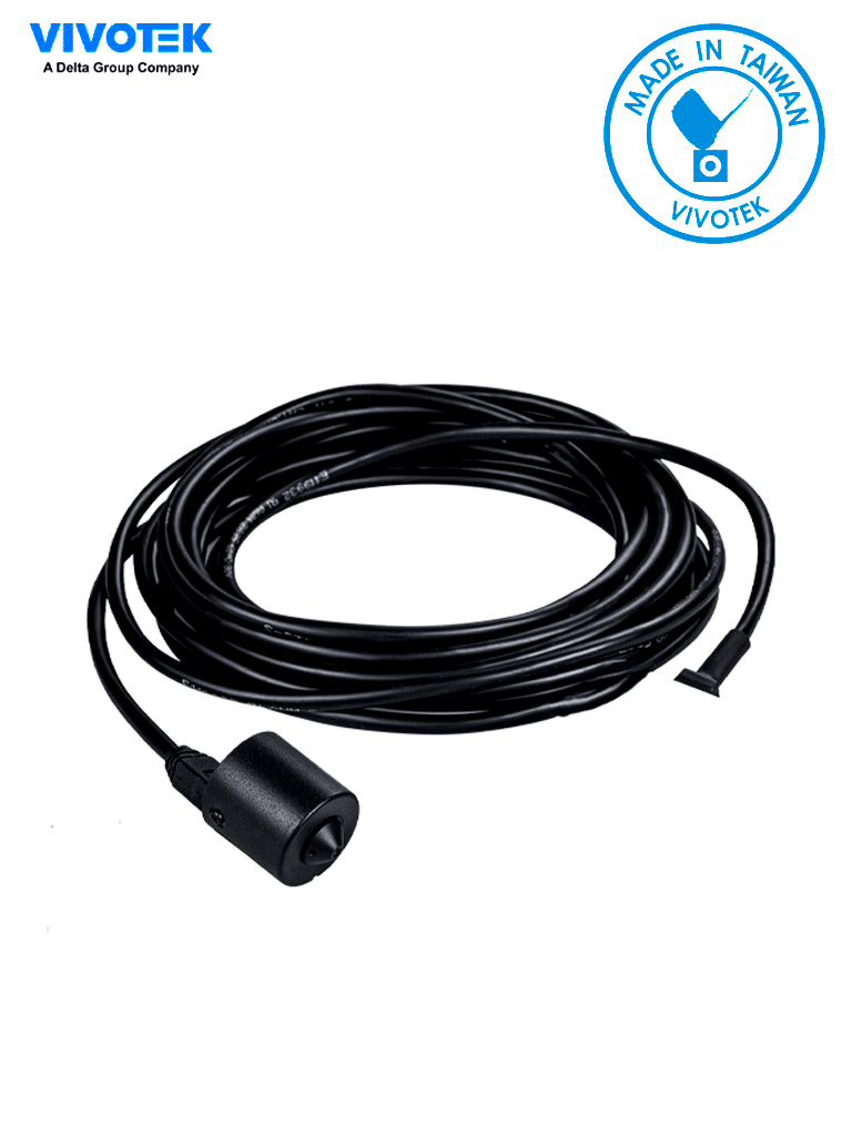 VIVOTEK CU9171-H - Lente cilíndrico tipo Pinhole de 4 megapíxeles WDR PRO Lente fijo 3.7mm Cable de 5 metros